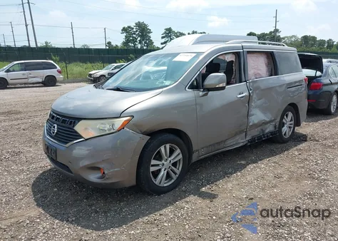2012 Nissan Quest Sl z USA, uszkodzony, nr VIN JN8AE2KP9C9045504